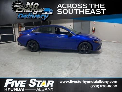 Intense Blue 2026 Hyundai ELANTRA SEL SPORT PREMIUM