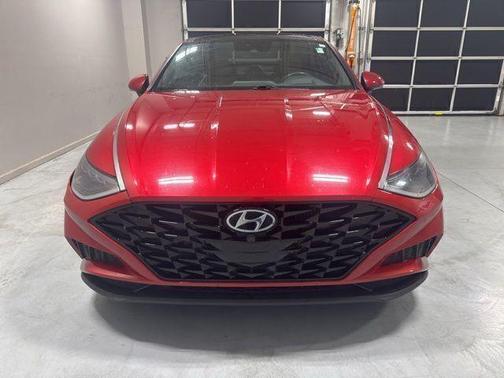 Calypso Red 2021 Hyundai SONATA Limited