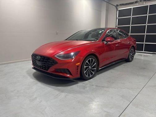 Calypso Red 2021 Hyundai SONATA Limited