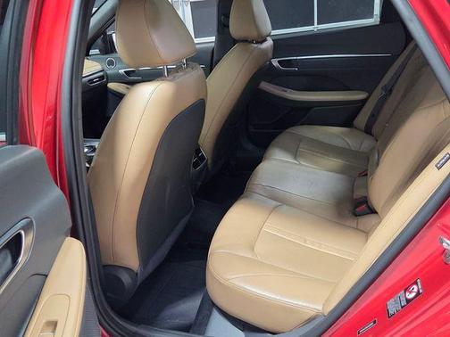 Calypso Red 2021 Hyundai SONATA Limited