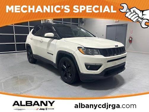 White Clearcoat 2019 Jeep Compass Altitude