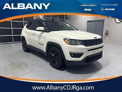 White Clearcoat 2019 Jeep Compass Altitude