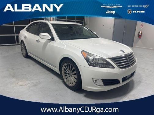 White Satin Pearl 2014 Hyundai Equus Signature