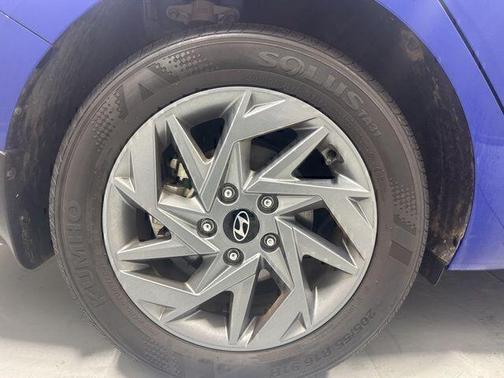 Intense Blue 2025 Hyundai ELANTRA HEV Blue