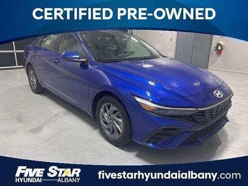 Intense Blue 2025 Hyundai ELANTRA HEV Blue