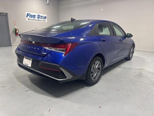 Intense Blue 2025 Hyundai ELANTRA HEV Blue