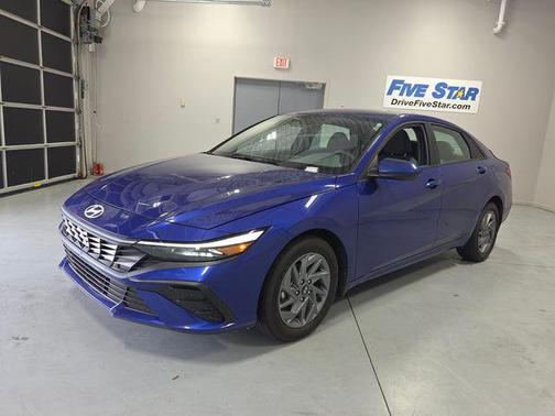 Intense Blue 2025 Hyundai ELANTRA HEV Blue