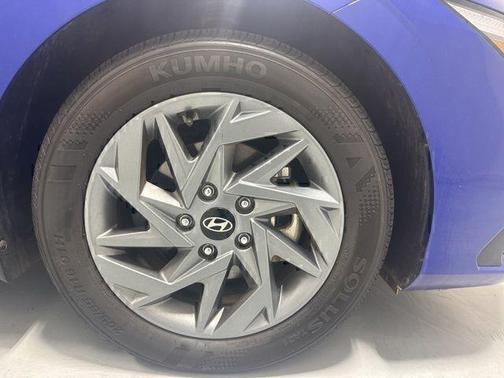 Intense Blue 2025 Hyundai ELANTRA HEV Blue