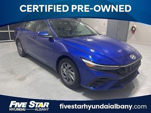 Intense Blue 2025 Hyundai ELANTRA HEV Blue