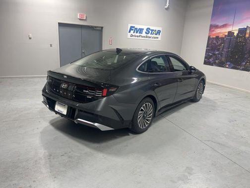 Gray 2025 Hyundai SONATA Hybrid Limited