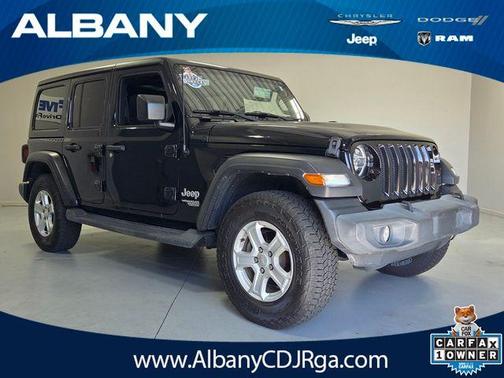 Black Clearcoat 2021 Jeep Wrangler Unlimited Sport