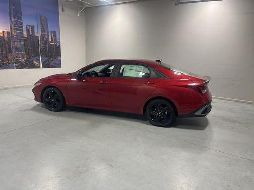 Red 2026 Hyundai ELANTRA SEL Sport