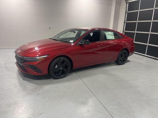 Red 2026 Hyundai ELANTRA SEL Sport