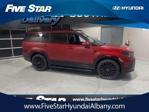 Red 2026 Hyundai SANTA FE Calligraphy