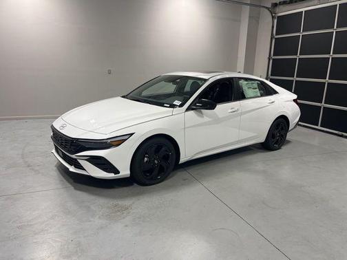 White 2026 Hyundai ELANTRA SEL SPORT PREMIUM