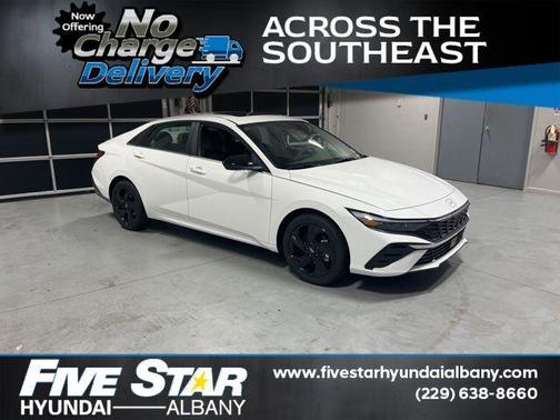 White 2026 Hyundai ELANTRA SEL SPORT PREMIUM