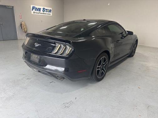 Shadow Black 2018 Ford Mustang EcoBoost
