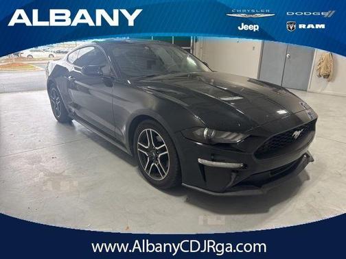Shadow Black 2018 Ford Mustang EcoBoost