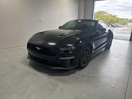 Shadow Black 2018 Ford Mustang EcoBoost