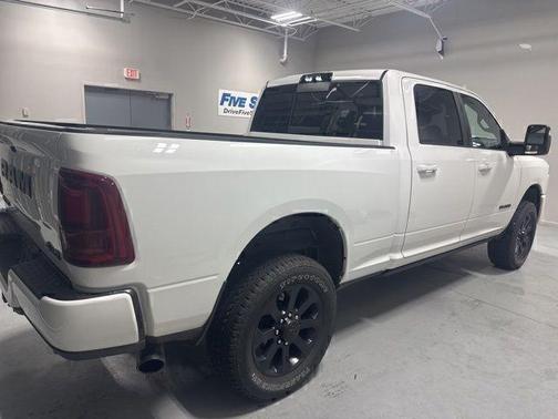 Bright White Clearcoat 2025 RAM 2500 Laramie