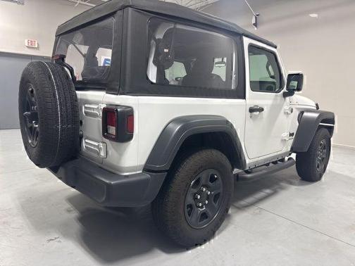 Bright White Clearcoat 2025 Jeep Wrangler Sport