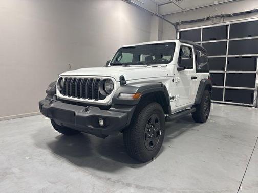 Bright White Clearcoat 2025 Jeep Wrangler Sport