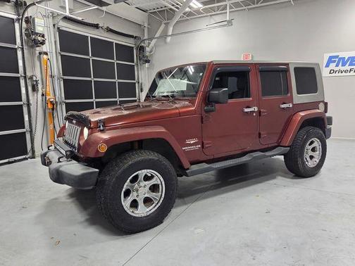 Red Rock Crystal Pearlcoat 2007 Jeep Wrangler Unlimited Sahara