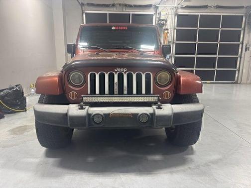 Red Rock Crystal Pearlcoat 2007 Jeep Wrangler Unlimited Sahara