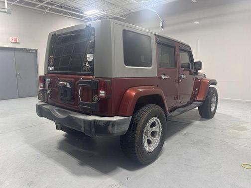 Red Rock Crystal Pearlcoat 2007 Jeep Wrangler Unlimited Sahara