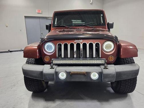 Red Rock Crystal Pearlcoat 2007 Jeep Wrangler Unlimited Sahara