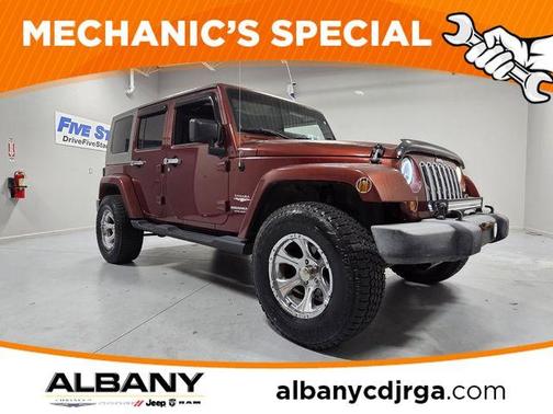 Red Rock Crystal Pearlcoat 2007 Jeep Wrangler Unlimited Sahara