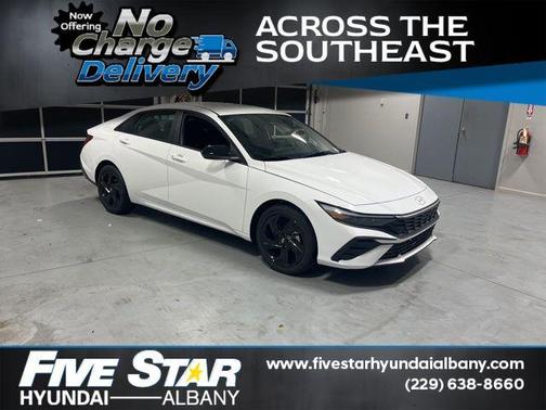 White 2026 Hyundai ELANTRA SEL Sport