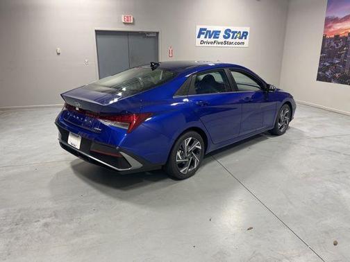 Intense Blue 2025 Hyundai ELANTRA Limited