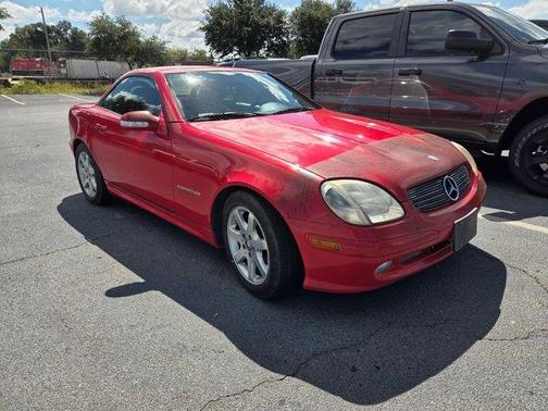 Black 2001 Mercedes-Benz SLK-Class SLK 230