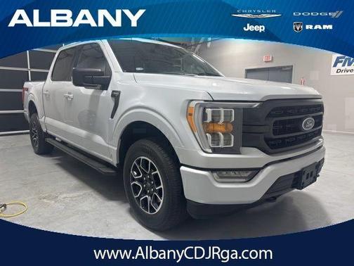 White Metallic 2021 Ford F-150 XLT