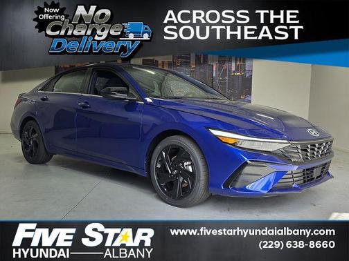 Intense Blue 2026 Hyundai ELANTRA SEL SPORT PREMIUM