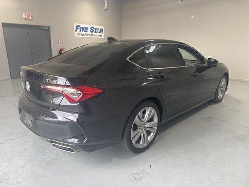 Majestic Black Pearl 2021 Acura TLX Technology