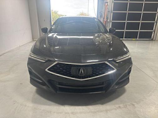 Majestic Black Pearl 2021 Acura TLX Technology