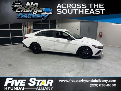 White 2026 Hyundai ELANTRA SEL Sport
