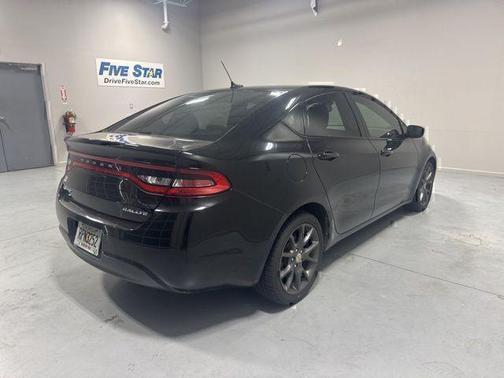Pitch Black Clearcoat 2016 Dodge Dart SXT Sport