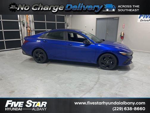 Intense Blue 2026 Hyundai ELANTRA SEL SPORT PREMIUM