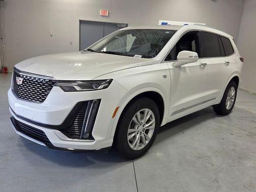 Crystal White 2023 Cadillac XT6 Luxury FWD