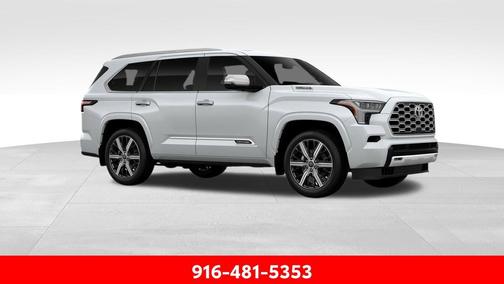 Wind Chill Pearl 2026 Toyota Sequoia Capstone