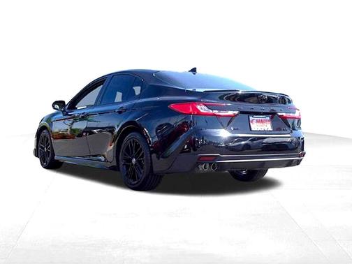 Midnight Black Metallic 2025 Toyota Camry SE