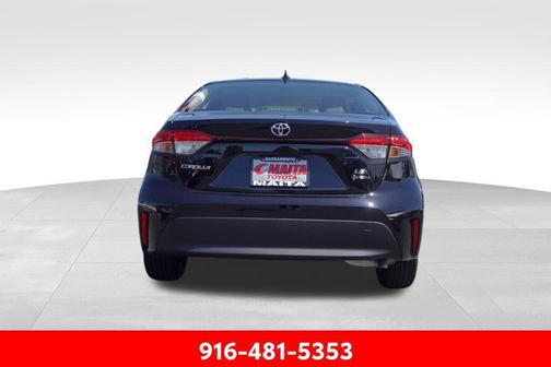 Midnight Black Metallic 2026 Toyota Corolla Hybrid LE