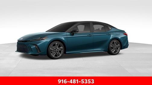Ocean Gem/Midnight Black Metallic 2026 Toyota Camry XSE
