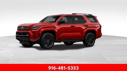 Supersonic Red 2026 Toyota 4Runner Hybrid Platinum