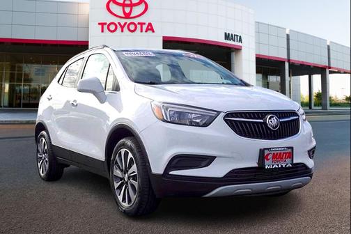 Summit White 2021 Buick Encore Preferred