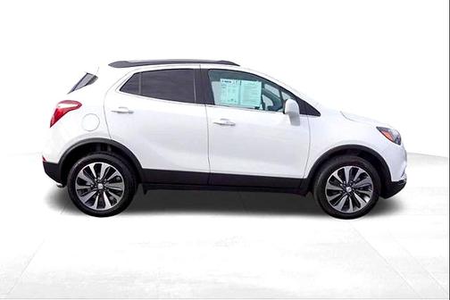Summit White 2021 Buick Encore Preferred