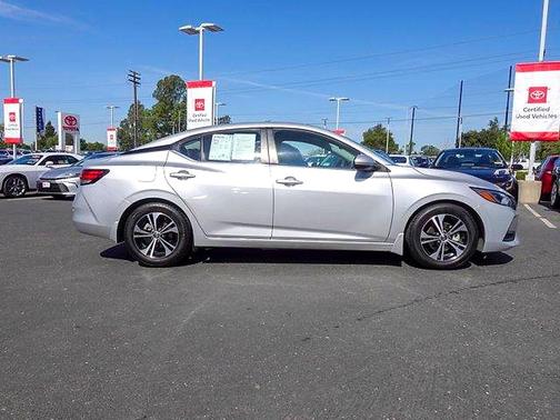 Brilliant Silver 2021 Nissan Sentra SV